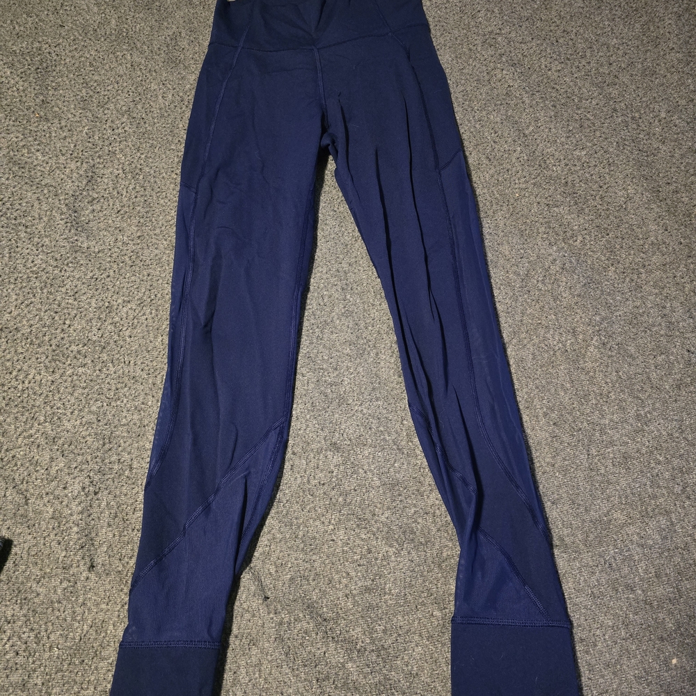 Lululemon Athletica Deep Blue Leggings